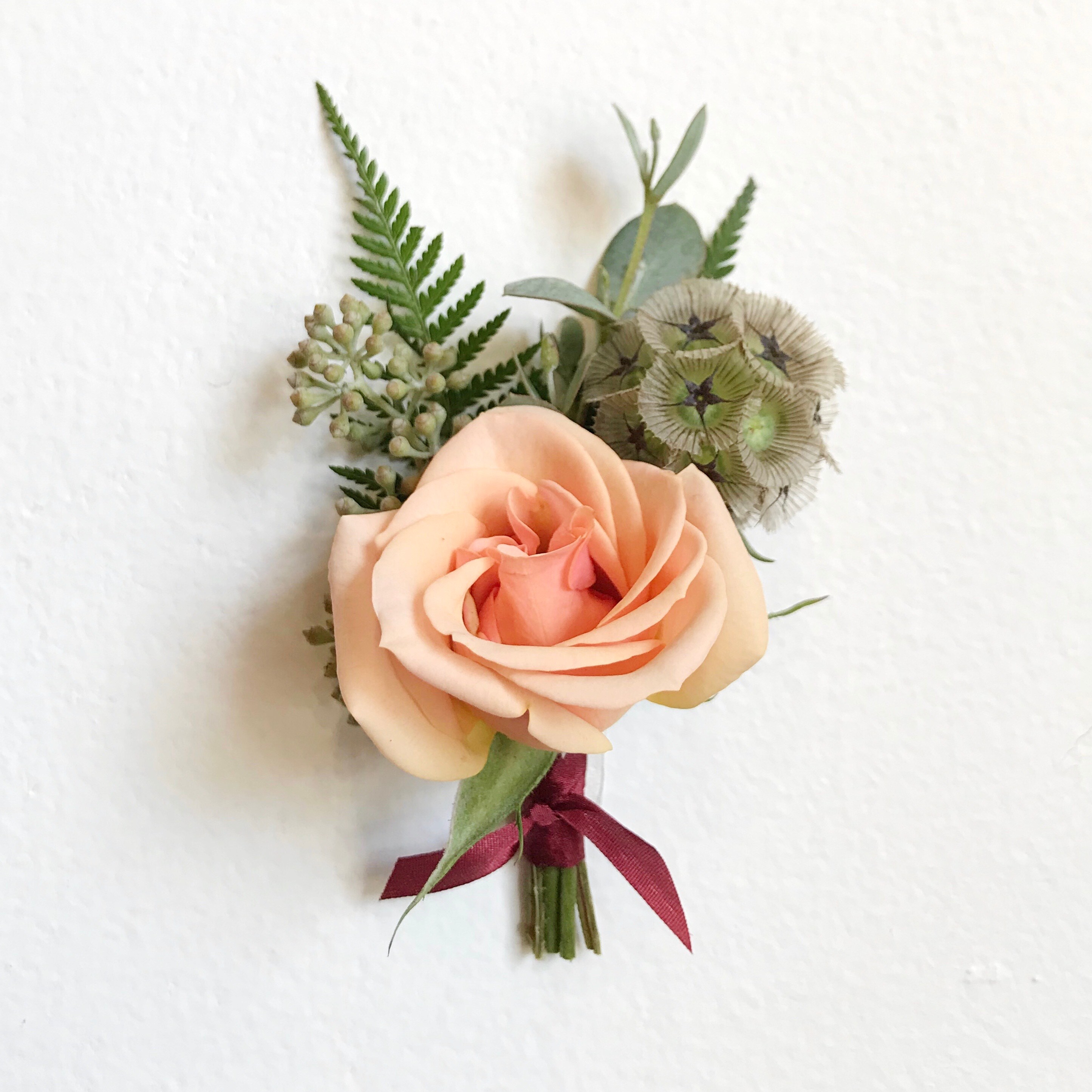 Amber Boutonniere